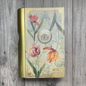 Botanical Arts Organic Tea Collection Tin Box